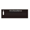 Sada 5 vinět Winelabel "Vin d'Excellence" - Climadiff
